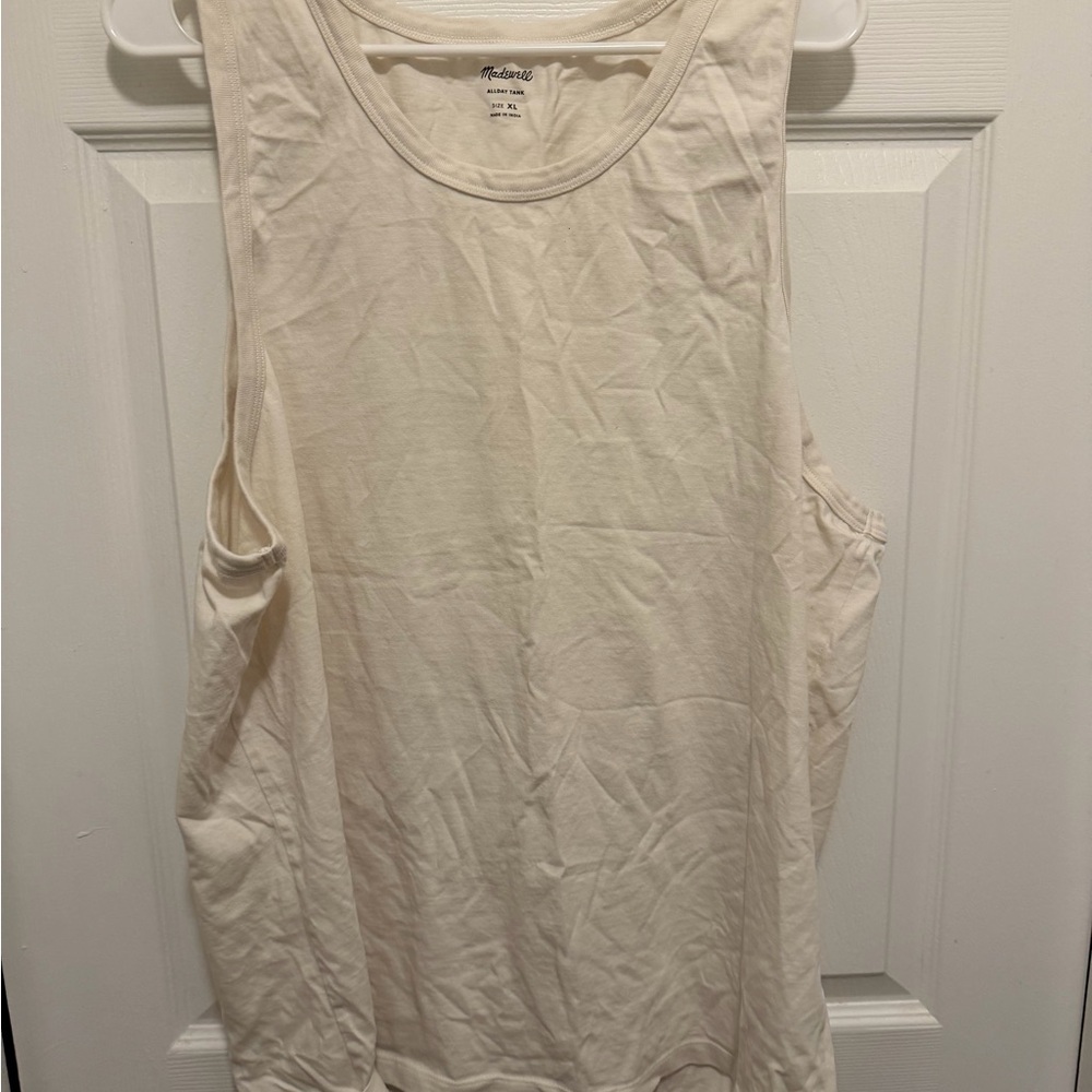 Men’s Cream Tank Top
